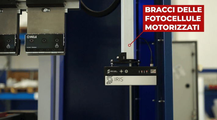 Bracci delle fotocellule motorizzati