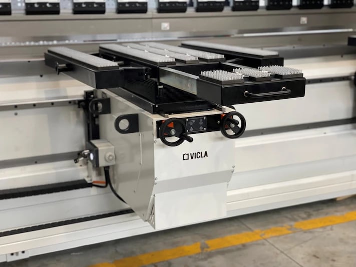 Sheet metal bending follower