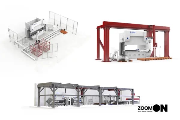  robotic bending cells, what are the differences and how to choose the right robotic cell for bending machines