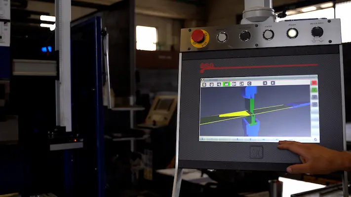 Press brake programming management of 3D projects