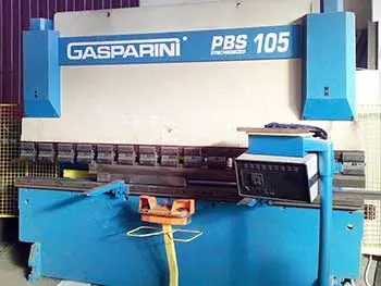 Presse Plieuse D’occasion Gasparini Pbs 105