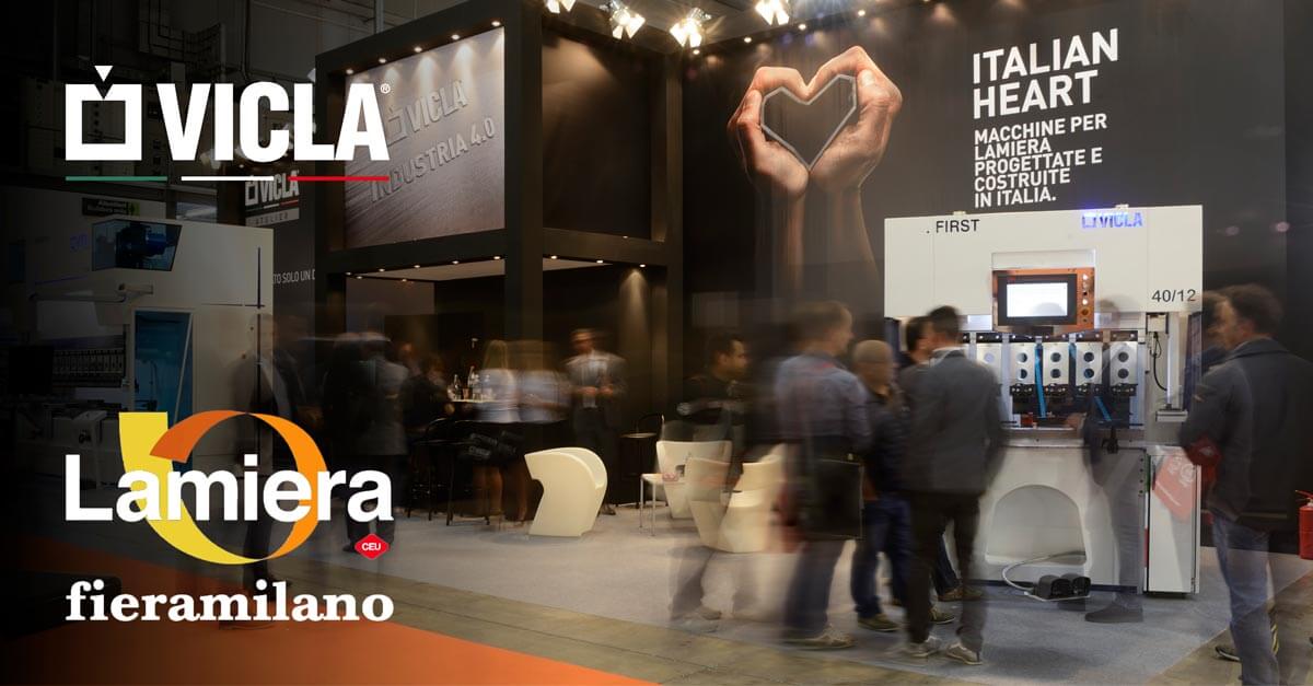 VICLA® AT LAMIERA MILANO 2017, FOR TECHNOLOGY AND INNOVATION.